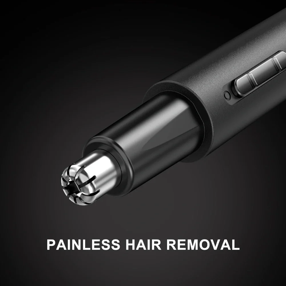 Nose Hair Trimmer for Men Black